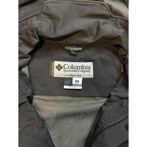 Columbia PFG Wind Breaker Bandon Dunes Golf Club Slight Damage See Photos SZ M - Picture 3 of 7
